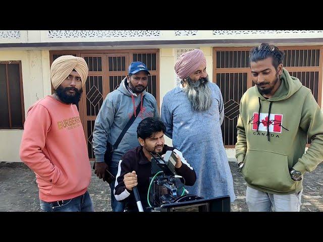 Bapu (Making) Pollywood Actor  Malkeet Rauni (Bts) Video Director Kuljeet Singh | Vlog