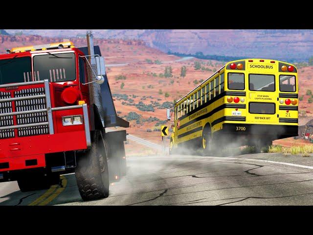 School Bus Accidents | BeamNG.drive