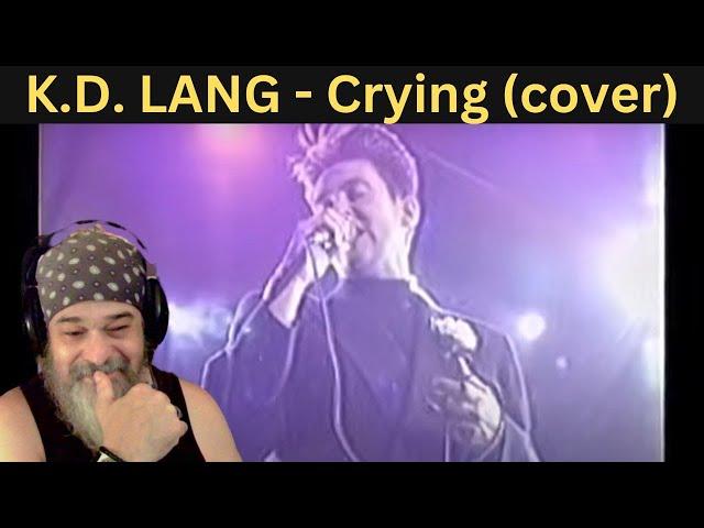 SO POWERFUL! - (REACTION) - K.D. LANG - "Crying" - Roy Orbison Tribute 2/24/90 Universal Ampitheater