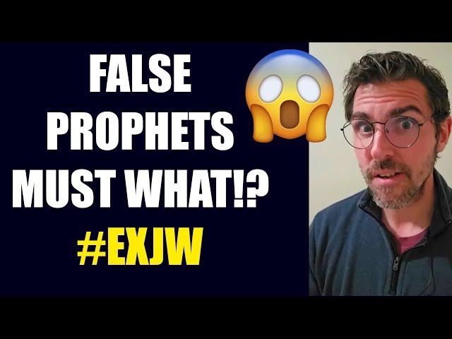 Jehovah's Witnesses: FALSE PROPHETS? #jworg #jehovahswitnesses #watchtower #exjw