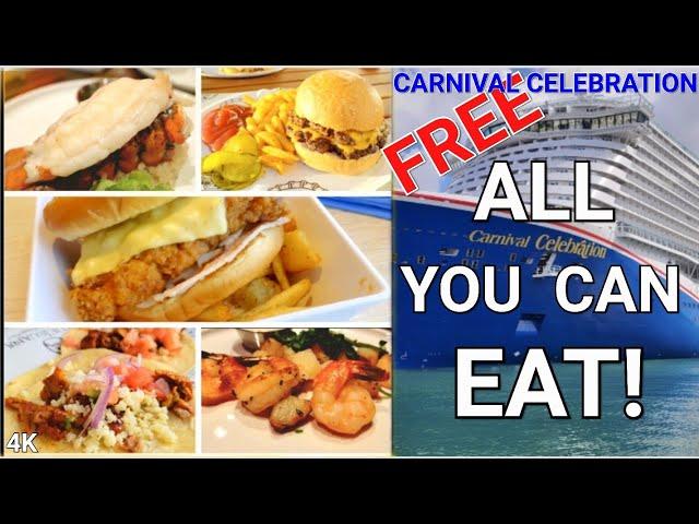 CARNIVAL CELEBRATION - MORE FOOD OPTIONS THAN EVER Chibang, Big Chicken, Buffet, Dining Room & More