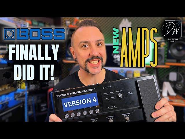 GT1000 Update V4 - NEW High Gain Amps