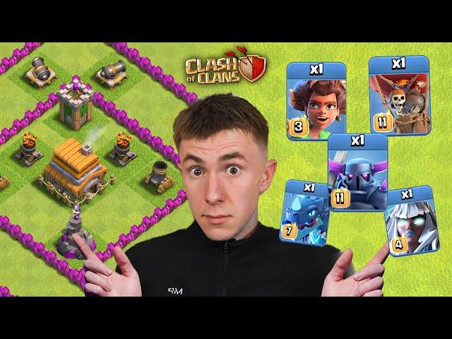 HDV 6 contre des Troupes HDV 16 ! (Clash of Clans)