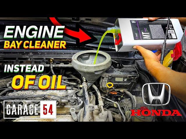 Engine bay cleaner to internally flush an engine - will it work?