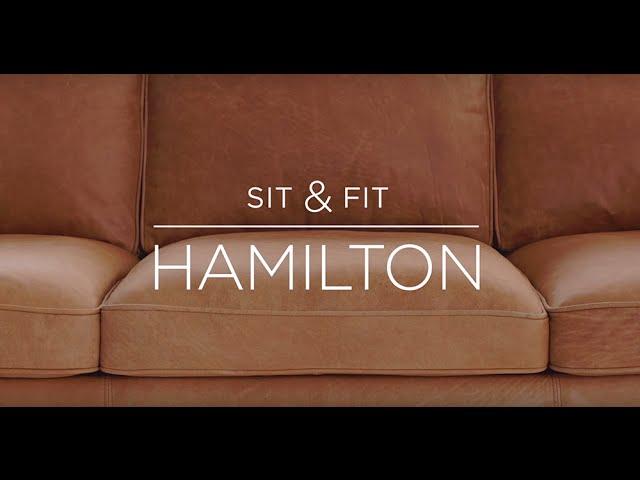 Sit & Fit: Hamilton Leather Sofa