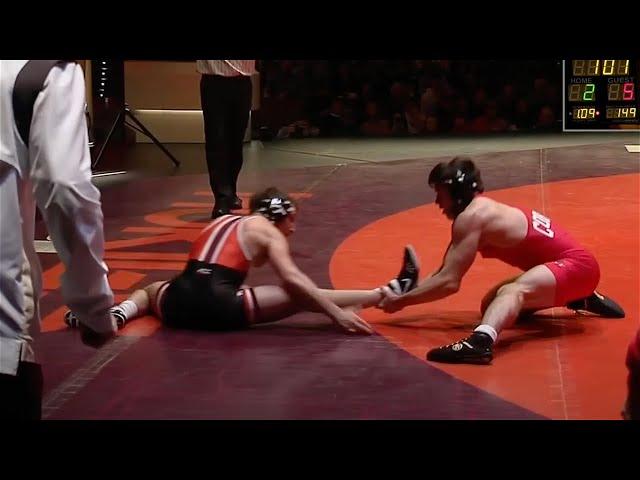 149lbs Yianni Diakomihalis (Cornell) vs Caleb Hanson (Virginia Tech)