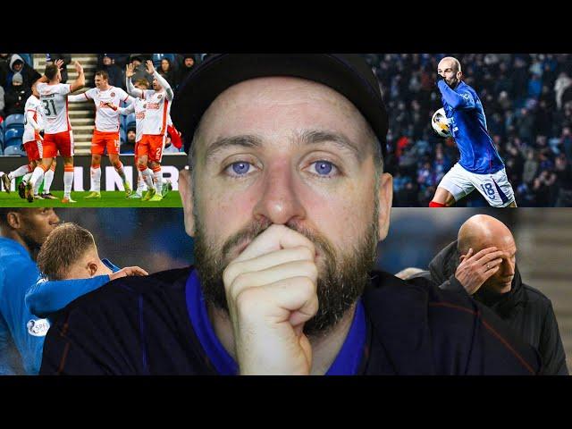 RANGERS 1 DUNDEE UNITED 1 REACTION! HE MUST GO..SURELY? ITS JUST GETTING WORSE.