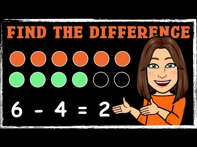 Find the Difference | Subtraction | Maths with Mrs B.
