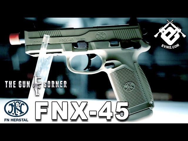 FN FNX-45 Gas Blowback Pistol [The Gun Corner] Airsoft Evike.com