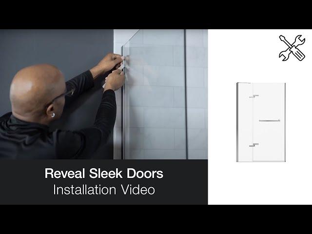 Reveal Sleek - Pivot Shower door - Installation Video