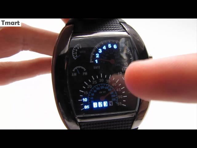 LED Tacho Armbanduhr (Gadget Test)