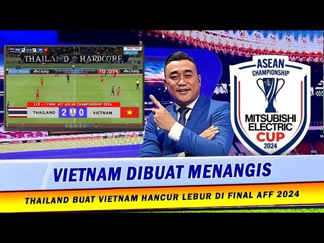 MIMPI JUARA TERKUBUR LAGI !!  Vietnam Menangis Dibuat Thailand di FINAL PIALA AFF ASEAN Cup 2024