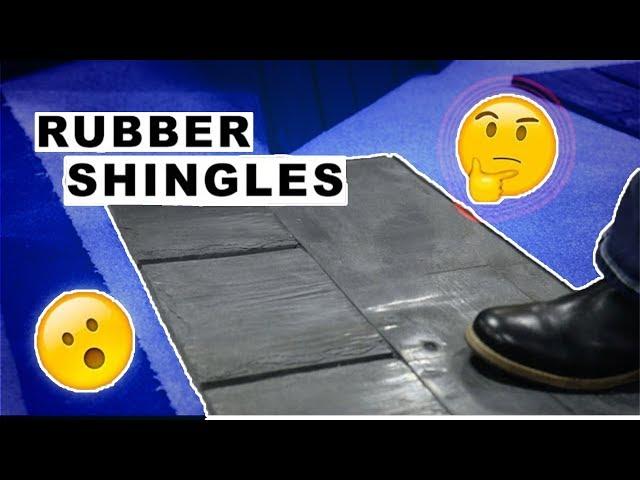 Euroshield: Rubber roofing Shingles from recycled tires