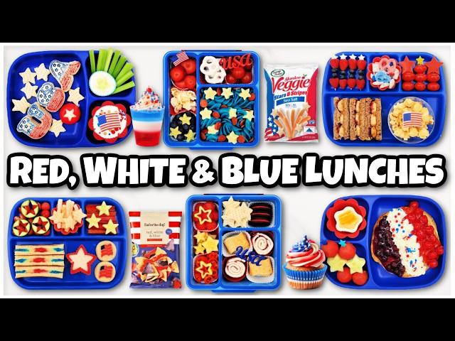 *EXTREME* Red, White & Blue Lunches and Treats  Bunches of Lunches