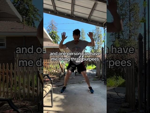 You Click, I Burpee #burpees #fitnesschallenge