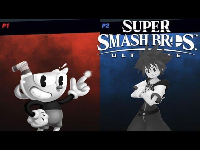 Cuphead vs Sora - Super Smash Bros. Ultimate