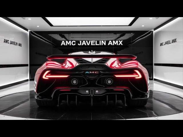 2025 AMC Javelin AMX: A Modern Take on Muscle Car Tradition"