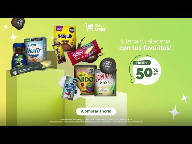 ¡Transformá tu día con Shop Nestlé!