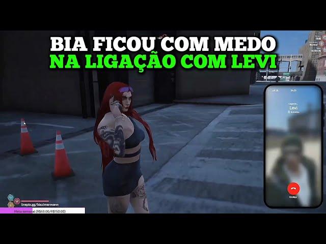 VISÃO DA BIA COM A MINEIRA S3QUESTRADA NA RÁDIO E ELA FICANDO COM MEDO DO LEVI NA LIGAÇÃO