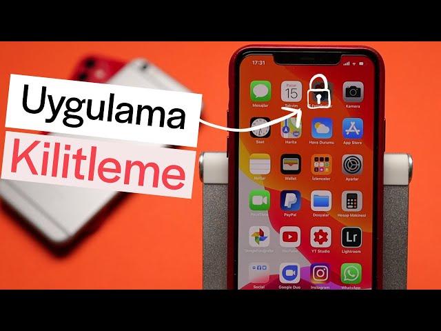 iPhone'da Uygulama Kilitleme