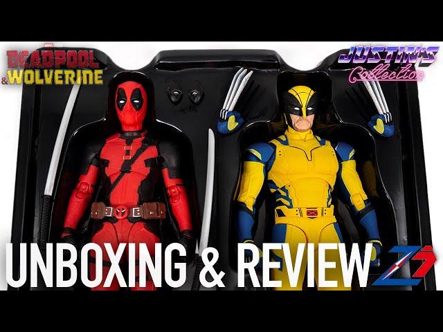 Deadpool & Wolverine ZD Toys 1/10 Scale Action Figures Unboxing & Review