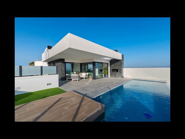 A vendre maison moderne, piscine, 3 chambres à rojales sur la Costa Blanca en Espagne