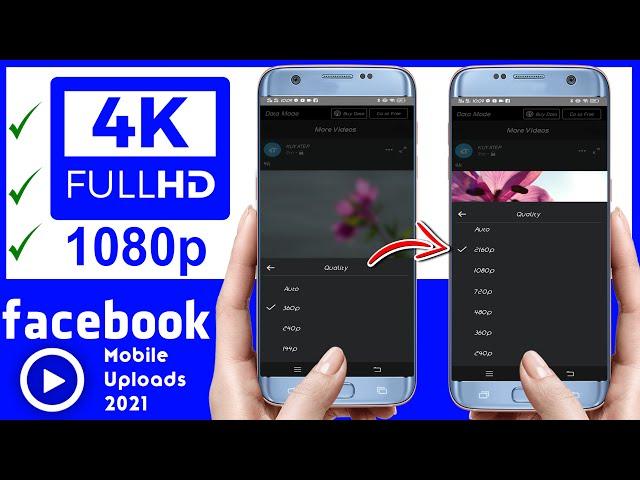 PART 2 | How to upload 4k/1080p Videos on Facebook  Using Mobile Phone | Android Phone | 2021