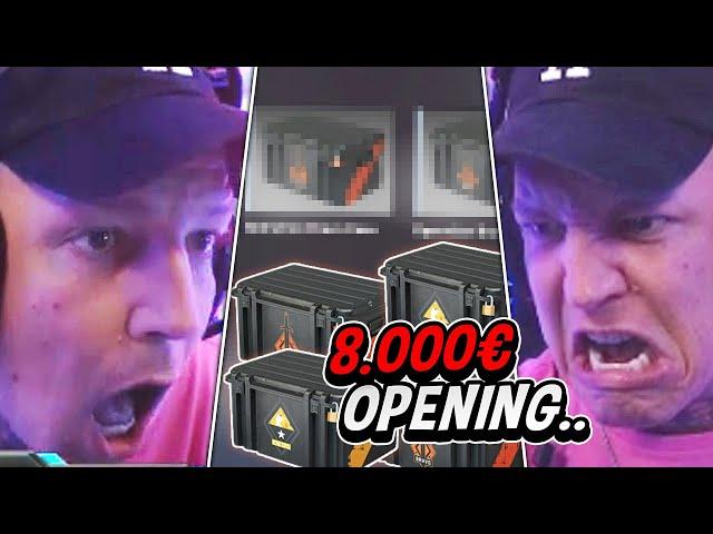 8.000€ XXL CASE Opening Die Chance auf die seltenste AK.. | Case Opening