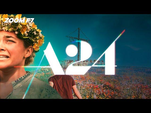 The history of A24: independent film production and distribution company.