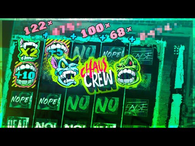 INSANE MULTI ON CHAOS CREW BONUS BUYS!