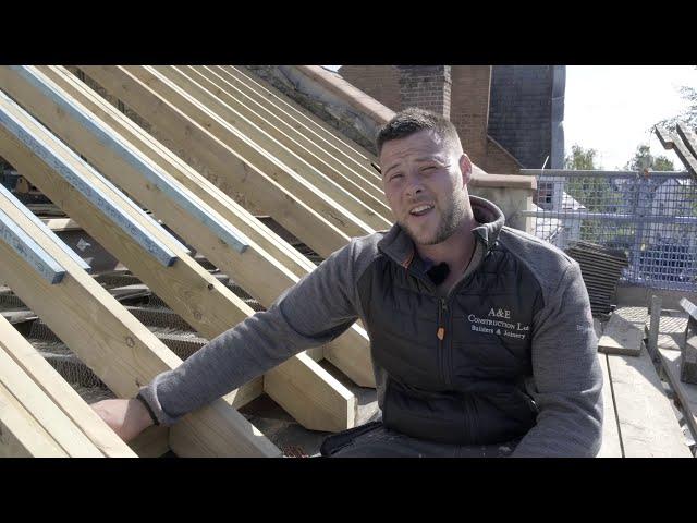 HOW TO CUT ROOF RAFTERS | DIY Series | Build with A&E