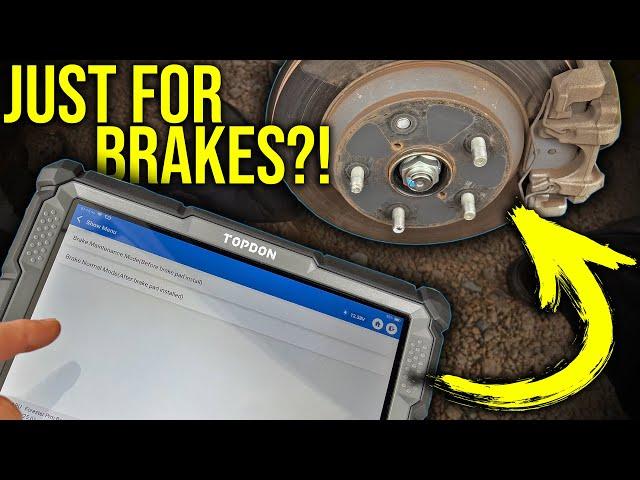 REALLY!? A SCAN TOOL To Do Rear BRAKES?! That’s Right. Modern Subaru Rear Brakes, The Right Way!