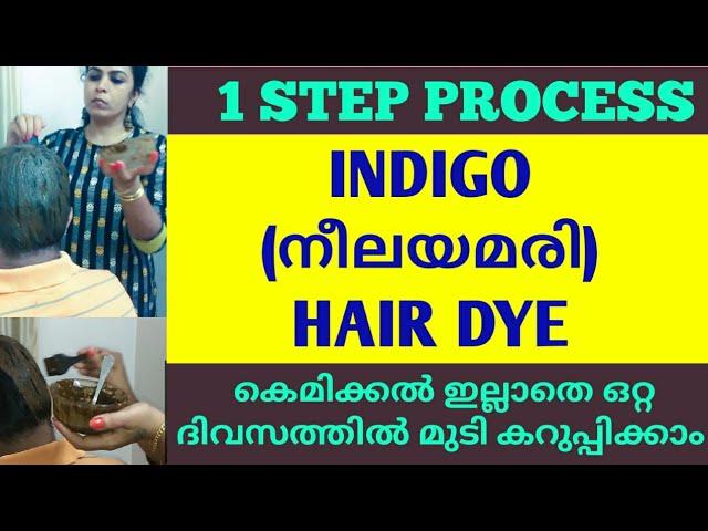  INDIGO HAIR DYE l 1 STEP PROCESS l NATURAL HAIR DYE l NEELAMARI HAIR DYE l INDIGO & HENNA HAIR DYE