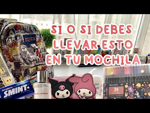 15 cosas que debes llevar en tu mochila para ser el POPULAR de tu escuela 