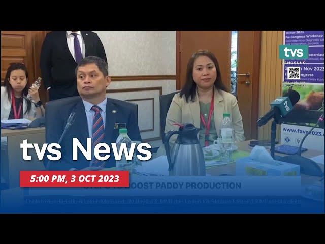 [LIVE] TVS NEWS 5PM, 3 October 2023