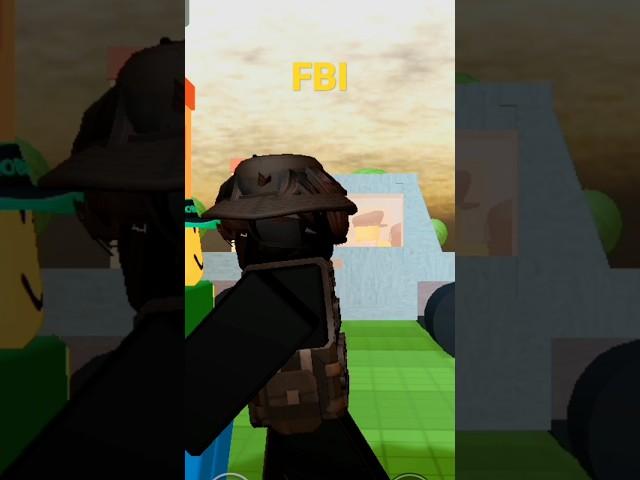 FBI NOOBNO1MVP#roblox #r15 #shorts