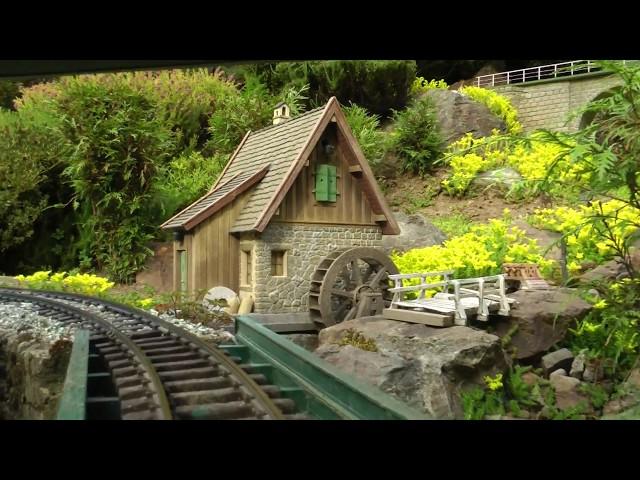 Cab ride, Garden Train, Eastbound, (Gartenbahn, Fuehrerstandsmitfahrt)