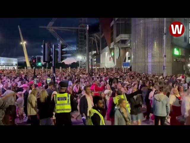 The crazy scenes in Cardiff as thousands leave Principality Stadium Taylor Swift gig