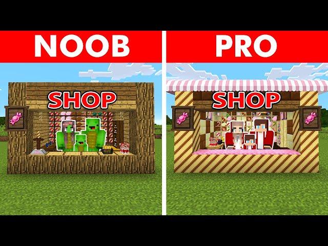 NOOB vs PRO: CANDY SHOP TO SAVE FAMILY!!