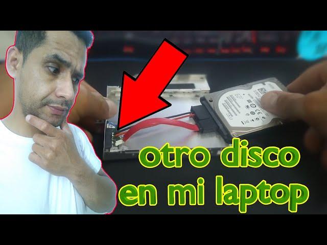 ¿Disco Duro en Unidad de CD? - Así se Monta un Disco Duro en una Unidad de CD.