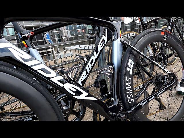 Lotto Soudal's Ridley Bikes NOAH FAST DISC Team Roadbike 2022