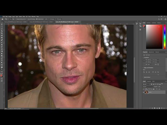 Brad Pitt - The 50 proportions and angles that make a hyper-attractive face