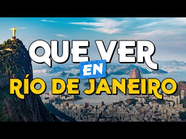 ️ TOP 10 Que Ver en Río de Janeiro ️ Guía Turística Que Hacer en Río de Janeiro