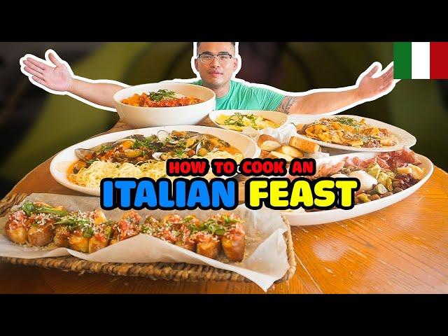 How to cook an ITALIAN FEAST