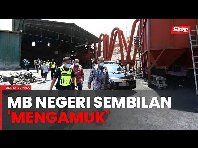 MB 'mengamuk' pencemaran operasi kilang punca pokok mati