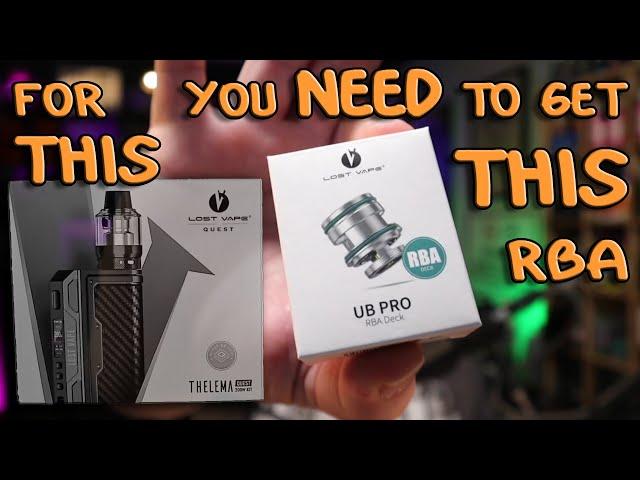 Lost Vape UB Pro RBA Deck Unboxing Review