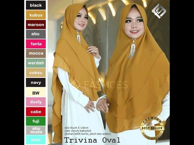 Jilbab Modern Khimar 3 Layer