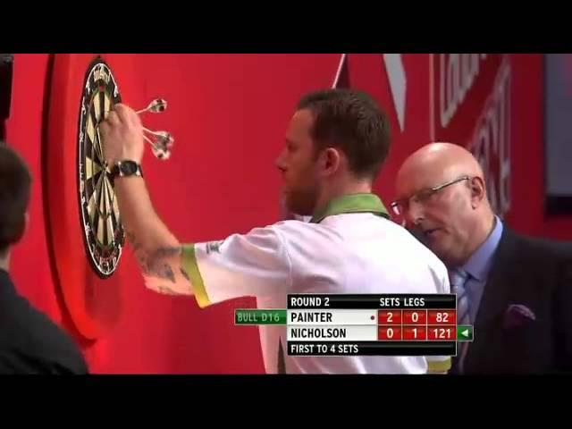 Paul Nicholson vs Kevin Painter - PDC World Darts Championships 2014 Second Round