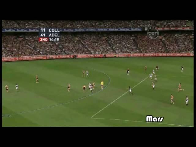 Harry O'Brien kicks a monster goal