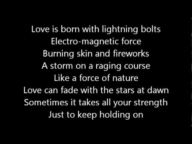 Rush-The Speed Of Love (Lyrics)